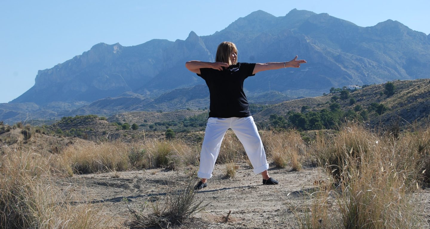 Qigong in the mountains