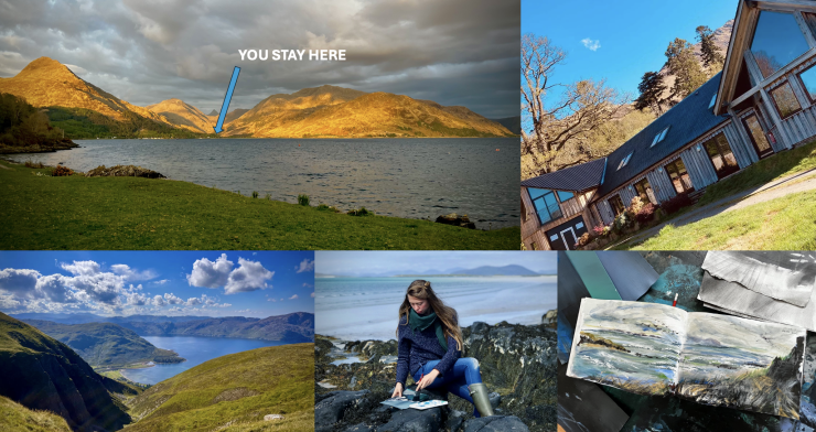 The Knoydart Retreat: Painting In The Wilderness Of Scotland With Ellis O'Connor